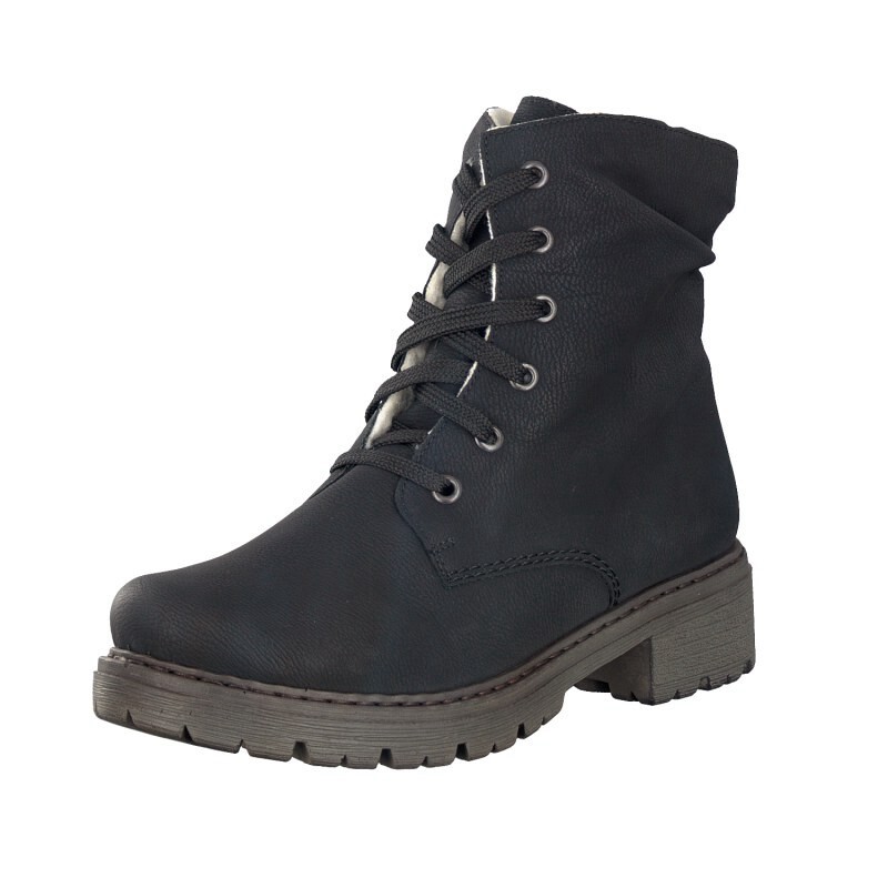 Botas Rieker Y9020-00 Para Mulher - Pretas